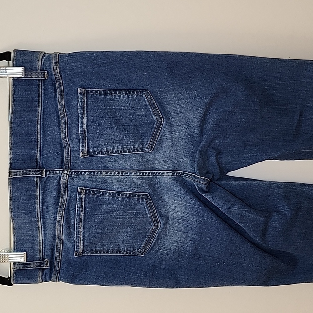 Spanx Flare Leg Pull-on Color Vintage Indigo Dinem Pants Size Large - Picture 12 of 13